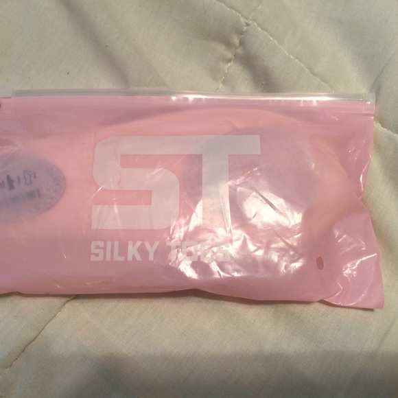 Silky Toes Ballet Dance Slipper Shoes Big Kid Canvas + Suede Split Sole Pink NEW - Picture 8 of 9